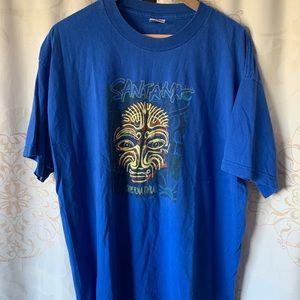 Carlos Santana Supernatural vintage 1990 t shirt